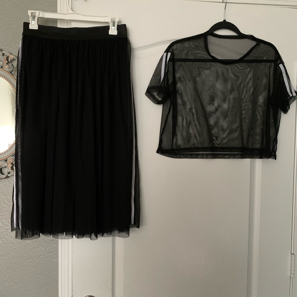 Sporty Sheer 2 Piece Set